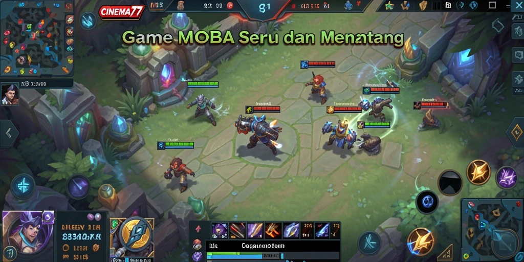 Tampilan menegangkan dari pertempuran di CINEMA77