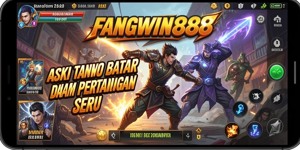 Gameplay seru di FANGWIN88 dengan aksi pertarungan yang mendebarkan.