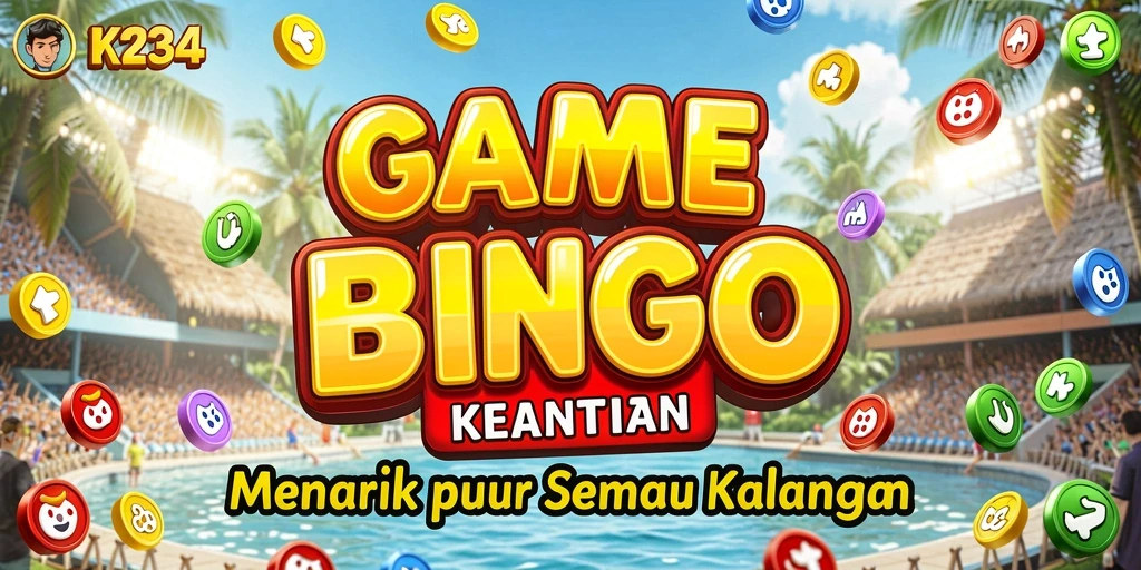 Tampilan gameplay K234 yang seru dan interaktif dalam permainan Bingo.