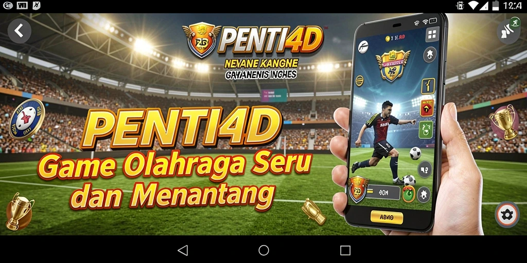 Tampilan gameplay PENITI4D yang mendebarkan dan penuh aksi olahraga.