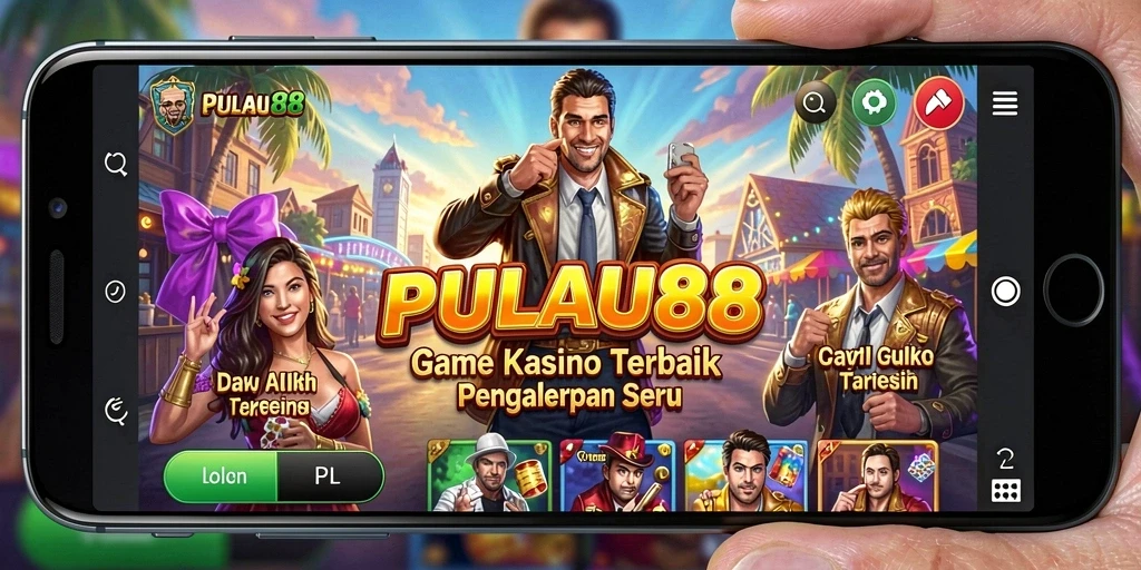 Screenshot PULAU88 menampilkan aksi seru permainan Kasino.