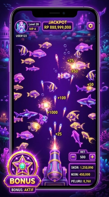 Screenshot tampilan antarmuka pengguna madu303.